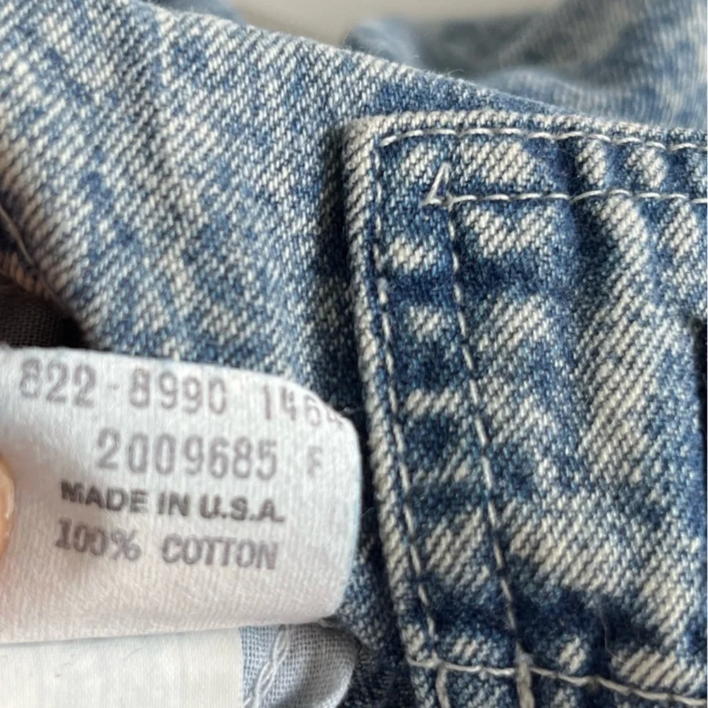 Vintage OshKosh B'gosh Stonewashed Denim Overalls for Kids